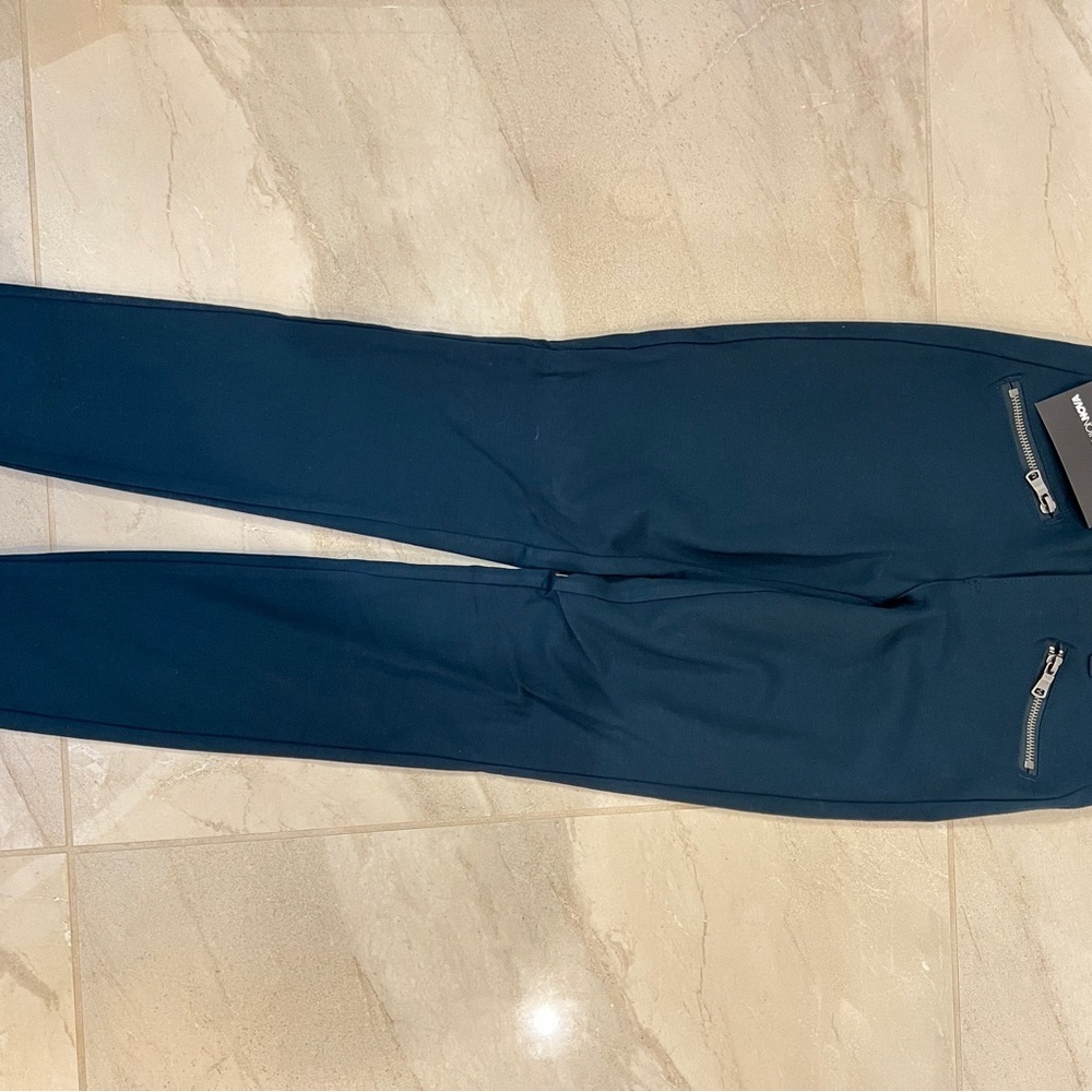 Fashion Nova Dark Blue Skinny Pants